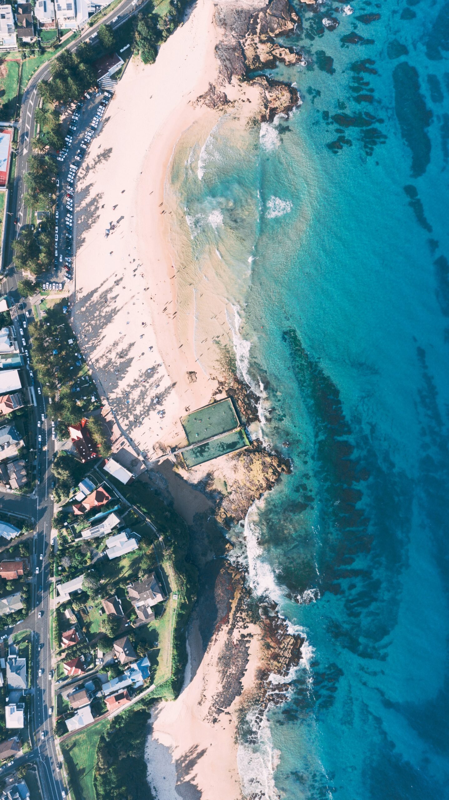 aerial photography of ocean